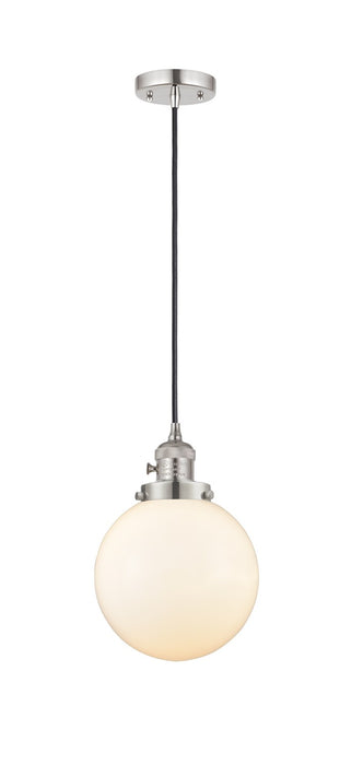 Innovations - 201CSW-PN-G201-8-LED - LED Mini Pendant - Franklin Restoration - Polished Nickel