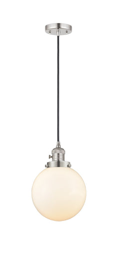 Franklin Restoration LED Mini Pendant Polished Nickel