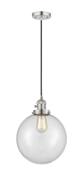 Innovations - 201CSW-PN-G202-10 - One Light Mini Pendant - Franklin Restoration - Polished Nickel