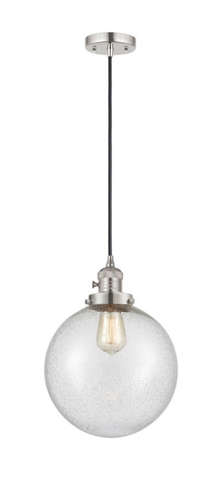 Innovations - 201CSW-PN-G204-10 - One Light Mini Pendant - Franklin Restoration - Polished Nickel