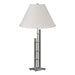 Hubbardton Forge - 268421-SKT-82-SF1755 - One Light Table Lamp - Metra - Vintage Platinum
