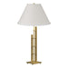 Hubbardton Forge - 268421-SKT-86-SF1755 - One Light Table Lamp - Metra - Modern Brass
