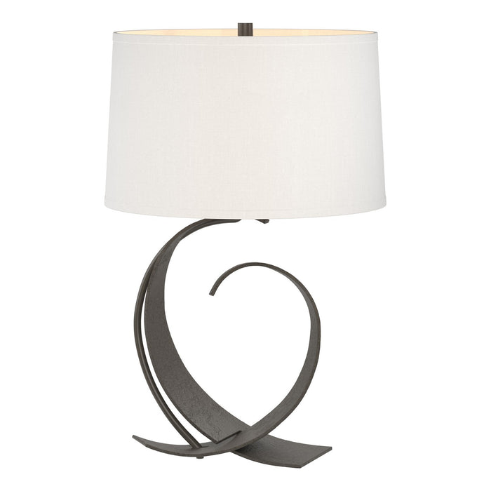 Hubbardton Forge - 272674-SKT-07-SF1494 - One Light Table Lamp - Fullered Impressions - Dark Smoke