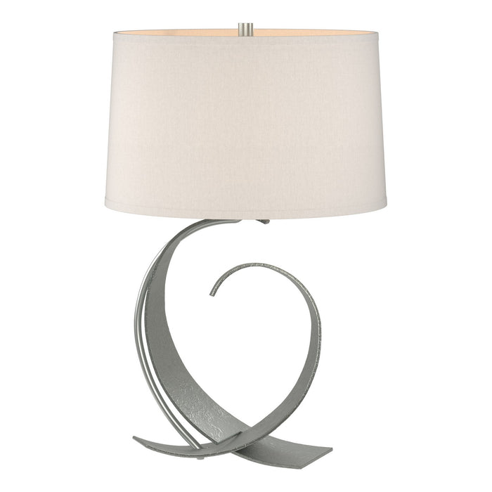 Hubbardton Forge - 272674-SKT-82-SE1494 - One Light Table Lamp - Fullered Impressions - Vintage Platinum