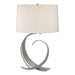 Hubbardton Forge - 272674-SKT-82-SE1494 - One Light Table Lamp - Fullered Impressions - Vintage Platinum