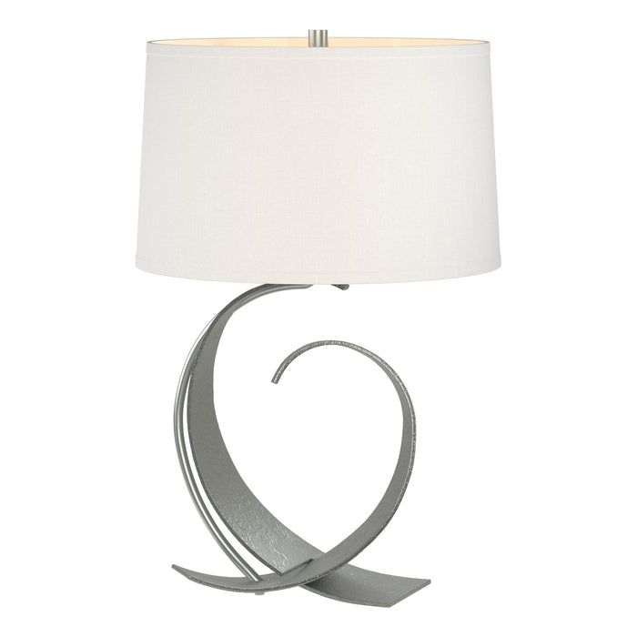 Hubbardton Forge - 272674-SKT-82-SF1494 - One Light Table Lamp - Fullered Impressions - Vintage Platinum