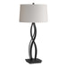 Hubbardton Forge - 272686-SKT-10-SE1494 - One Light Table Lamp - Almost Infinity - Black