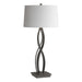 Hubbardton Forge - 272686-SKT-20-SF1494 - One Light Table Lamp - Almost Infinity - Natural Iron