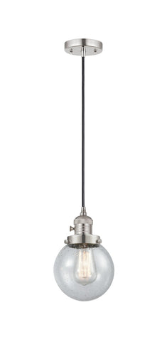 Franklin Restoration LED Mini Pendant Polished Nickel