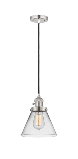 Franklin Restoration LED Mini Pendant Polished Nickel