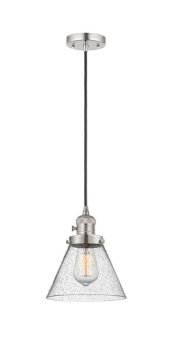 Franklin Restoration One Light Mini Pendant Polished Nickel