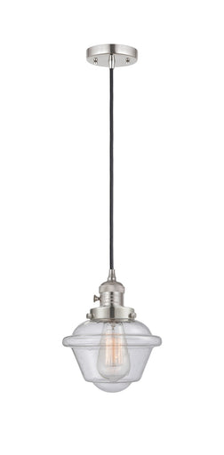 Franklin Restoration One Light Mini Pendant Polished Nickel
