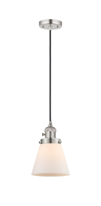 Innovations - 201CSW-PN-G61-LED - LED Mini Pendant - Franklin Restoration - Polished Nickel