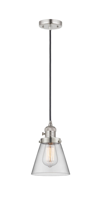 Innovations - 201CSW-PN-G62-LED - LED Mini Pendant - Franklin Restoration - Polished Nickel
