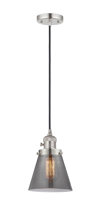 Innovations - 201CSW-PN-G63 - One Light Mini Pendant - Franklin Restoration - Polished Nickel