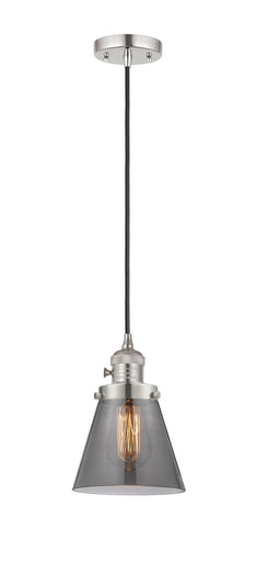 Franklin Restoration One Light Mini Pendant Polished Nickel