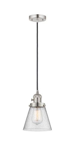 Franklin Restoration One Light Mini Pendant Polished Nickel