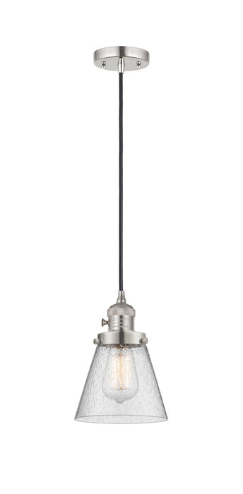 Innovations - 201CSW-PN-G64-LED - LED Mini Pendant - Franklin Restoration - Polished Nickel