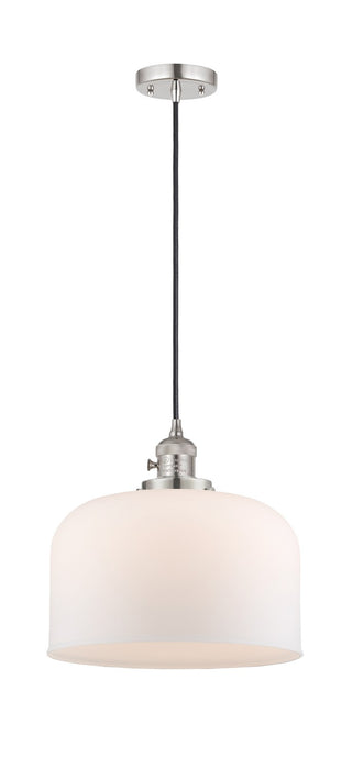 Innovations - 201CSW-PN-G71-L - One Light Mini Pendant - Franklin Restoration - Polished Nickel