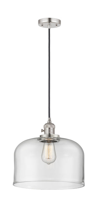 Innovations - 201CSW-PN-G72-L-LED - LED Mini Pendant - Franklin Restoration - Polished Nickel