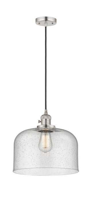 Innovations - 201CSW-PN-G74-L - One Light Mini Pendant - Franklin Restoration - Polished Nickel