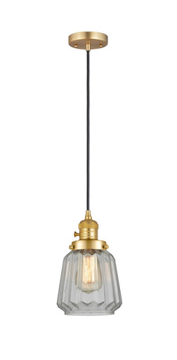 Franklin Restoration One Light Mini Pendant Satin Gold