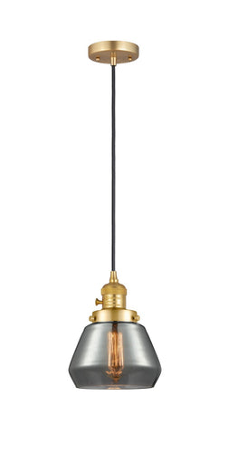 Franklin Restoration One Light Mini Pendant Satin Gold