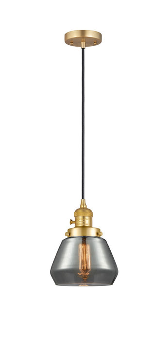 Innovations - 201CSW-SG-G173-LED - LED Mini Pendant - Franklin Restoration - Satin Gold