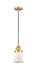 Innovations - 201CSW-SG-G181S - One Light Mini Pendant - Franklin Restoration - Satin Gold