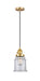 Innovations - 201CSW-SG-G182-LED - LED Mini Pendant - Franklin Restoration - Satin Gold