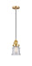 Innovations - 201CSW-SG-G184S - One Light Mini Pendant - Franklin Restoration - Satin Gold