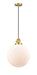 Innovations - 201CSW-SG-G201-12-LED - LED Mini Pendant - Franklin Restoration - Satin Gold