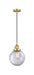 Innovations - 201CSW-SG-G202-8 - One Light Mini Pendant - Franklin Restoration - Satin Gold