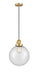 Innovations - 201CSW-SG-G204-10 - One Light Mini Pendant - Franklin Restoration - Satin Gold