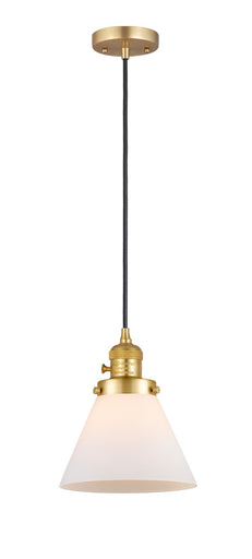 Franklin Restoration LED Mini Pendant Satin Gold