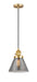 Innovations - 201CSW-SG-G43 - One Light Mini Pendant - Franklin Restoration - Satin Gold