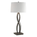 Hubbardton Forge - 272687-SKT-20-SF1594 - One Light Table Lamp - Almost Infinity - Natural Iron