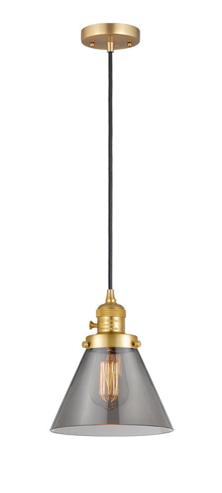 Innovations - 201CSW-SG-G43-LED - LED Mini Pendant - Franklin Restoration - Satin Gold