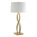 Hubbardton Forge - 272687-SKT-86-SF1594 - One Light Table Lamp - Almost Infinity - Modern Brass
