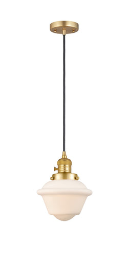 Franklin Restoration LED Mini Pendant Satin Gold