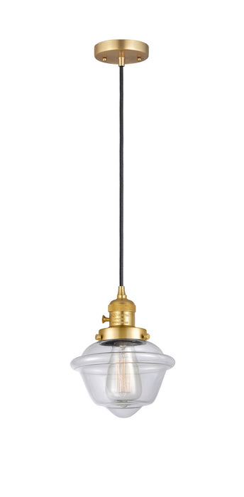 Innovations - 201CSW-SG-G532-LED - LED Mini Pendant - Franklin Restoration - Satin Gold