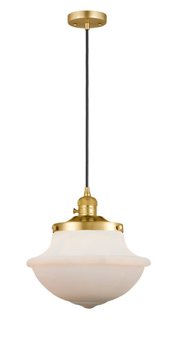 Franklin Restoration One Light Mini Pendant Satin Gold