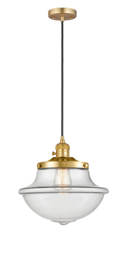 Franklin Restoration One Light Mini Pendant Satin Gold