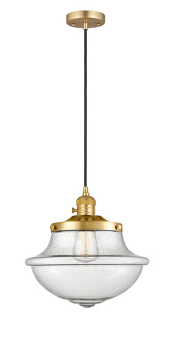 Franklin Restoration One Light Mini Pendant Satin Gold