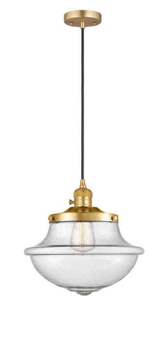 Innovations - 201CSW-SG-G544-LED - LED Mini Pendant - Franklin Restoration - Satin Gold