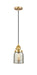 Innovations - 201CSW-SG-G58 - One Light Mini Pendant - Franklin Restoration - Satin Gold