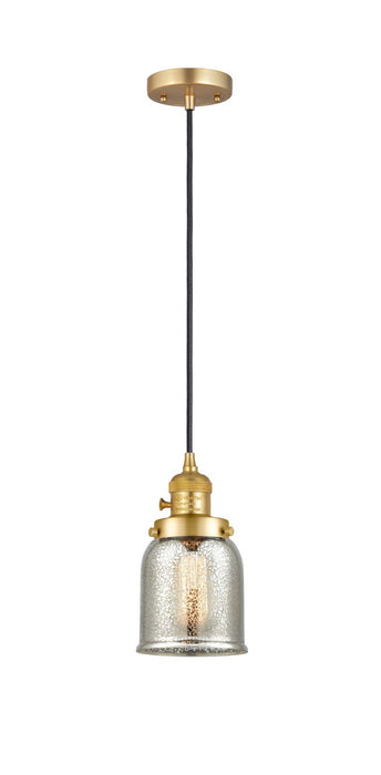 Innovations - 201CSW-SG-G58-LED - LED Mini Pendant - Franklin Restoration - Satin Gold