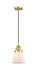 Innovations - 201CSW-SG-G61-LED - LED Mini Pendant - Franklin Restoration - Satin Gold