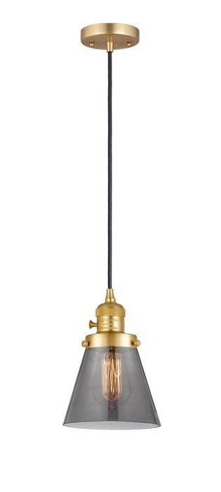Innovations - 201CSW-SG-G63-LED - LED Mini Pendant - Franklin Restoration - Satin Gold