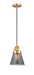 Innovations - 201CSW-SG-G63-LED - LED Mini Pendant - Franklin Restoration - Satin Gold